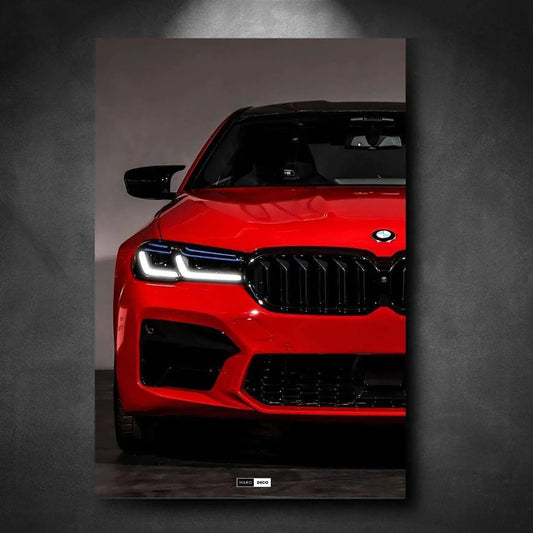 Tableau NÉON BMW M5 Competition - Marodeco