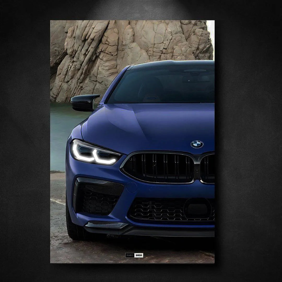 Tableau NÉON BMW M8 Competition - Marodeco