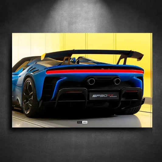 Tableau Ferrari SF90 XX Spider en Plexiglass | Marodeco