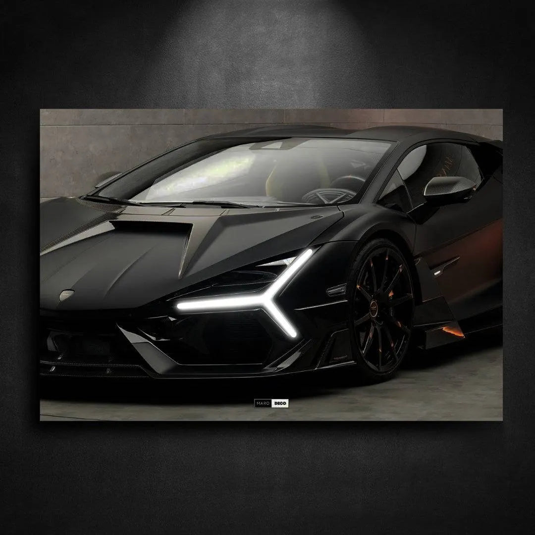 Tableau NÉON Lamborghini Revuelto MANSORY Initiate - Marodeco