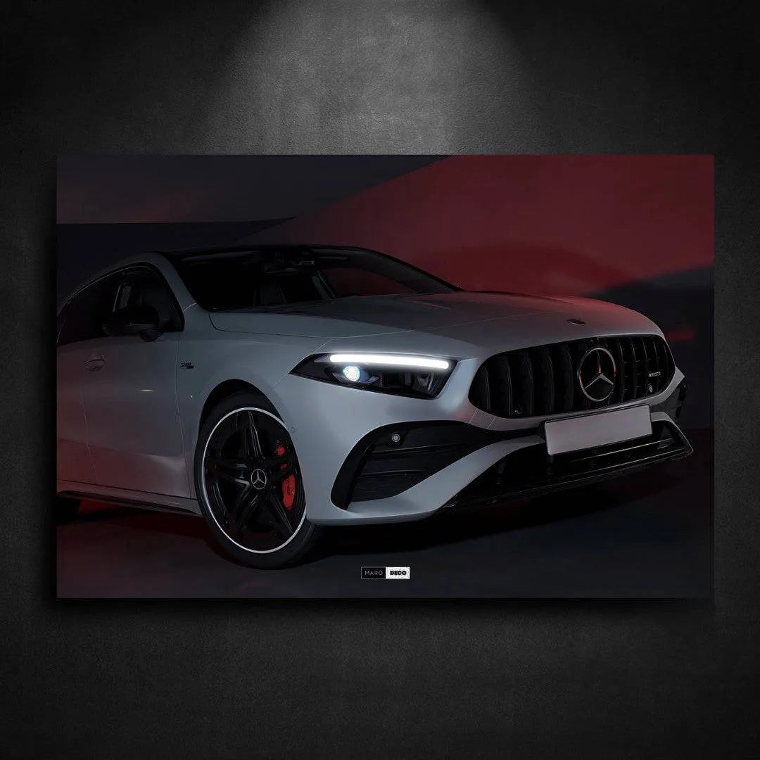 Tableau NÉON Mercedes AMG A 35 - Marodeco