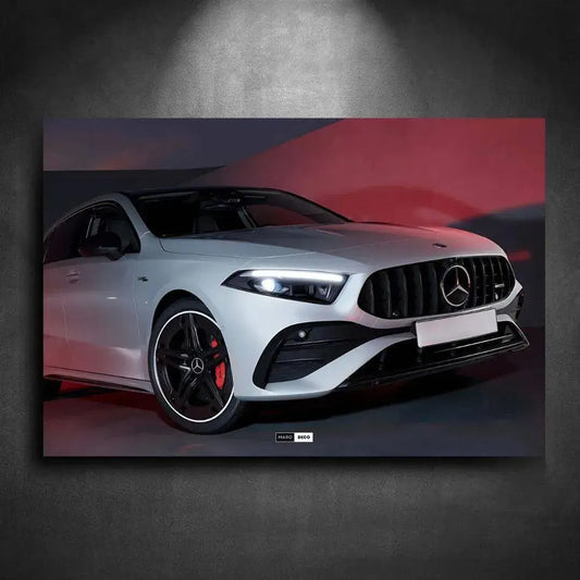 Tableau Mercedes AMG A 35 en Plexiglass | Marodeco