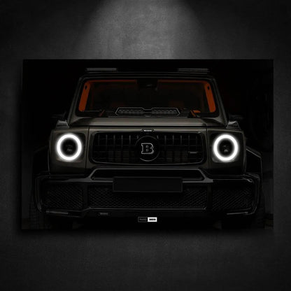 Tableau NÉON Mercedes AMG G63 Brabus 800 - Marodeco