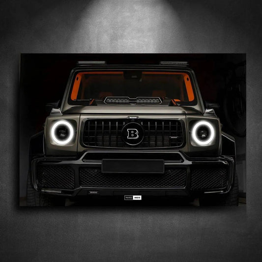Tableau NÉON Mercedes AMG G63 Brabus 800 - Marodeco